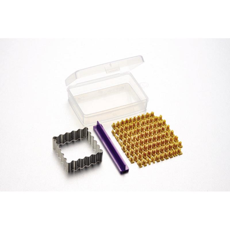 製菓・製パン用品 TC No.1744 ミニミニクッキースタンプ (1) アルファベット