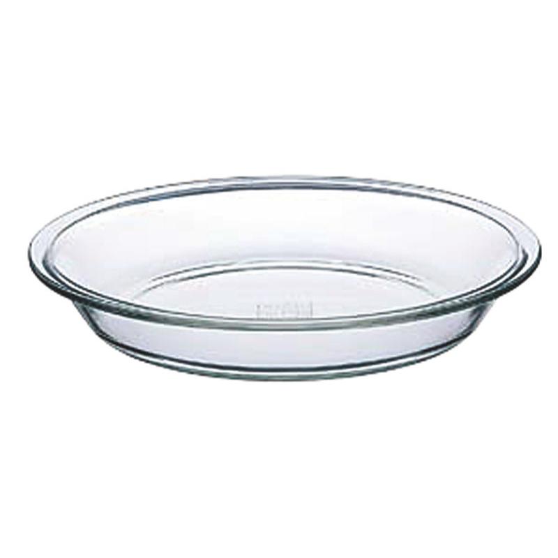 製菓・製パン用品 耐熱ガラスパイ皿(L) KBT209/KBC209