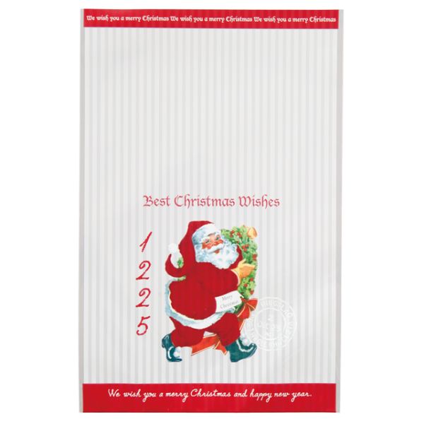 袋 クリスマスアンティークサンタ OPPギフトバッグ-3(50枚) ヘッズ