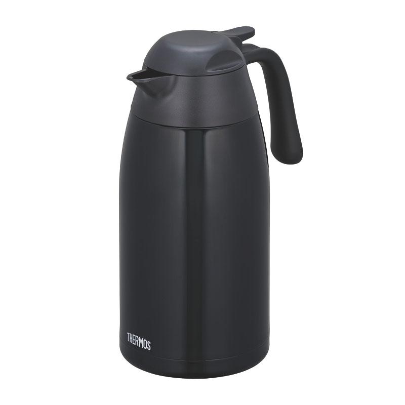 喫茶用品 サーモス ステン卓上ポット THX-2000 K (黒)