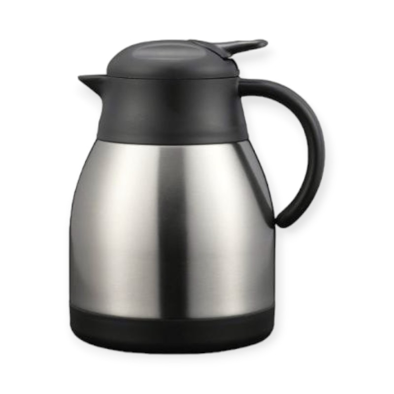 喫茶用品 H-6312 イーシス(2) ステンテーブルポット 1.5L(サテン)