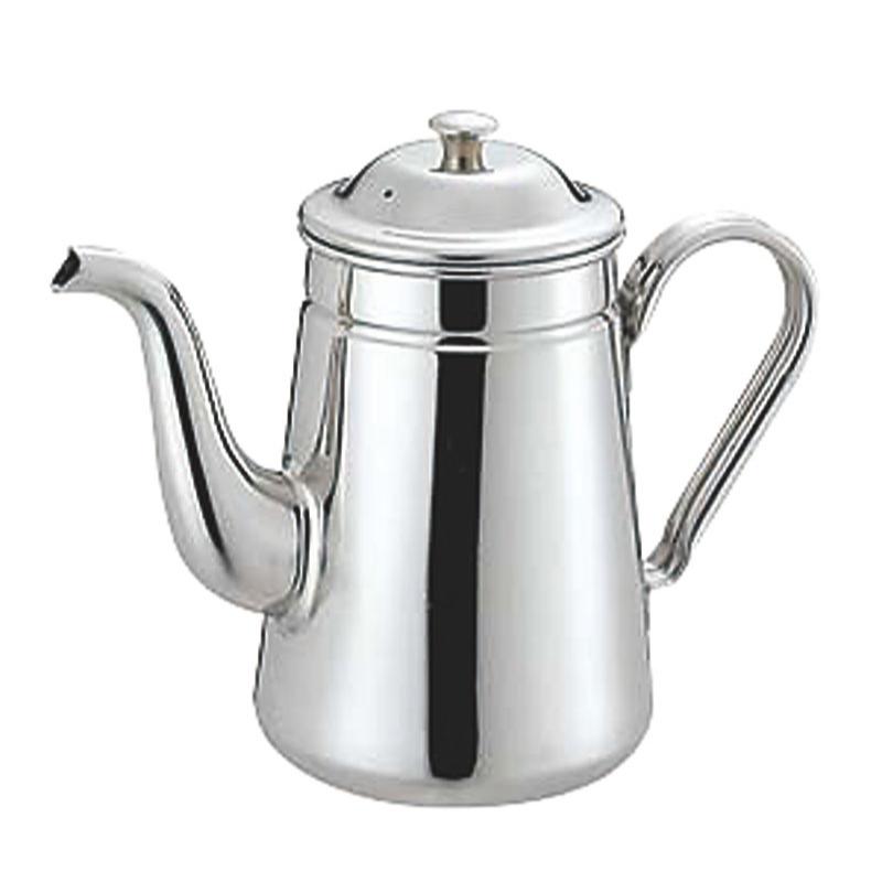 喫茶用品 18-8コーヒーポット ＃15太口 2200cc