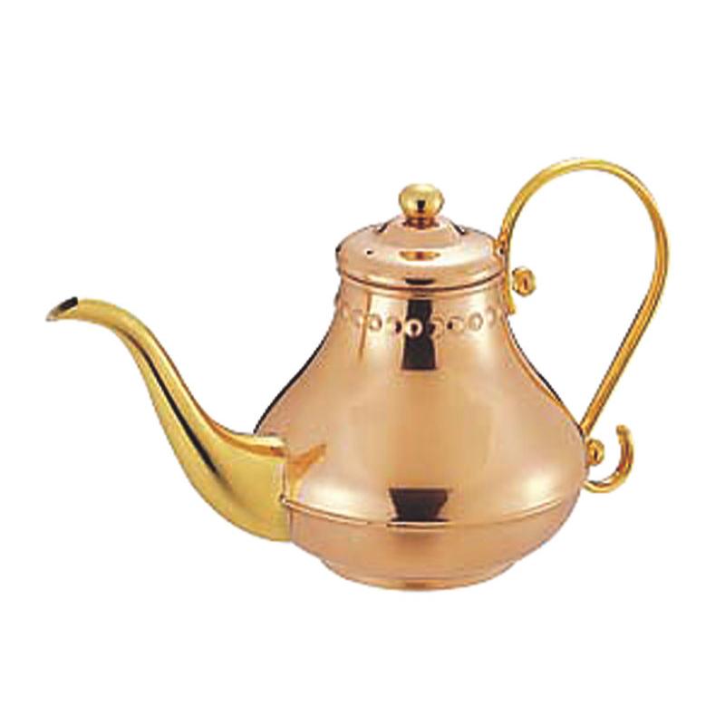 喫茶用品 銅アラジンコーヒーポット 5人用(900cc)