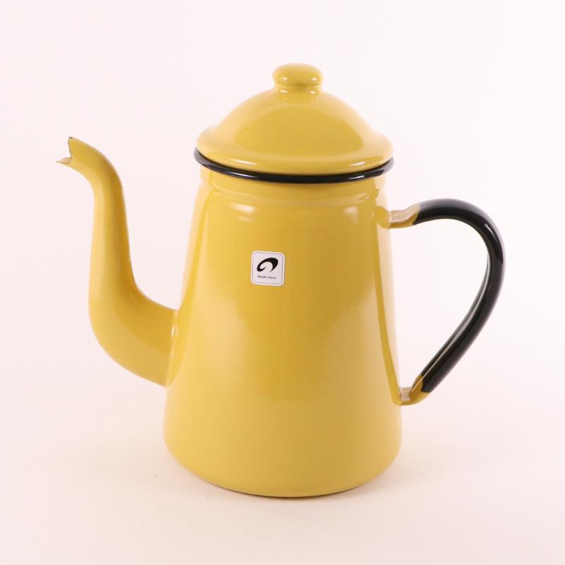喫茶用品 野田琺瑯 コーヒーポットNo.11 キャメル 1000cc