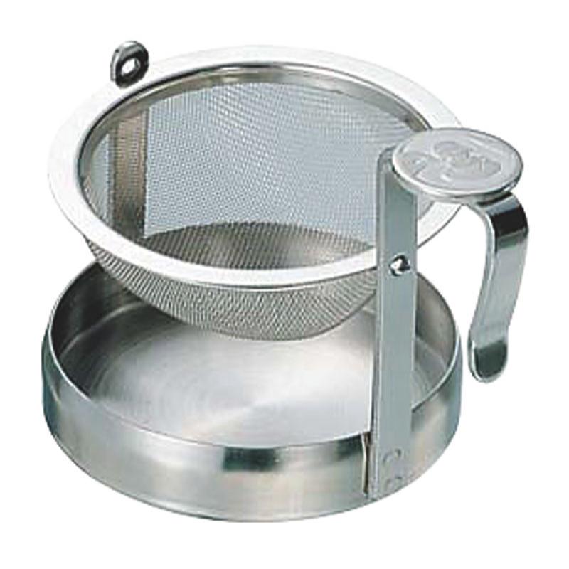 お茶用品 18-8回転茶こし 小