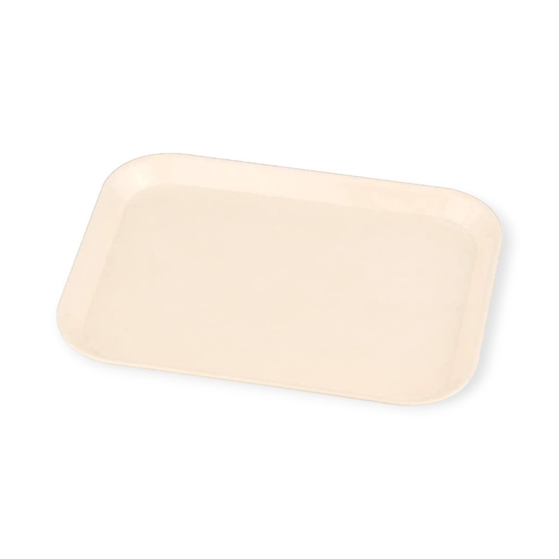 サービス用品 HD-106EI ハードトレー長角(小) アイボリー