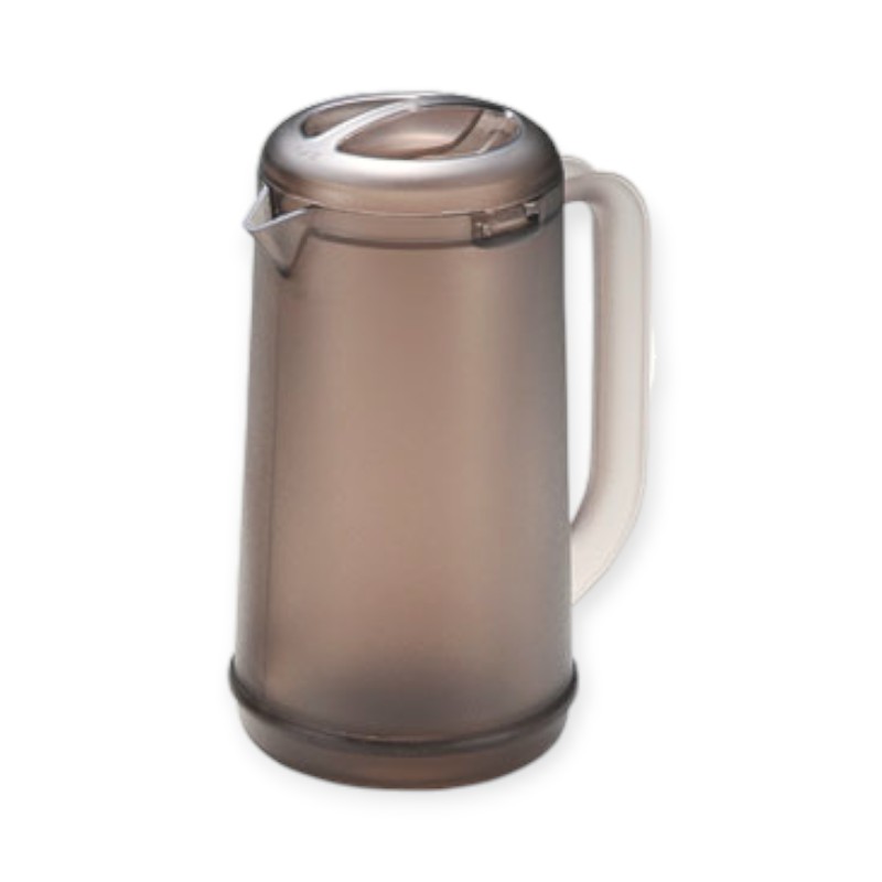 フロア用品 BK ポリカーボ ノンウェットピッチャー スモークブラウン 1.2L