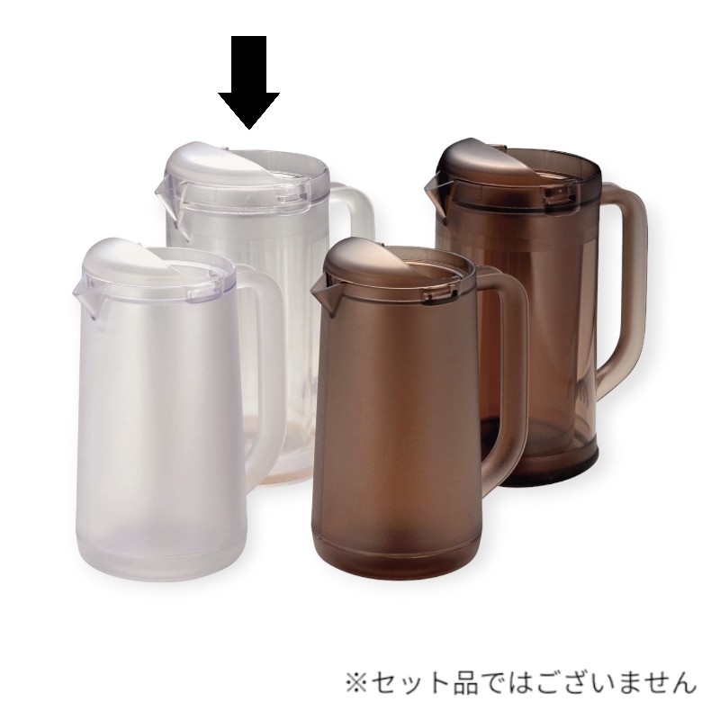 フロア用品 BK ポリカーボ ノンウェットピッチャーBタイプ クリア 1.7L