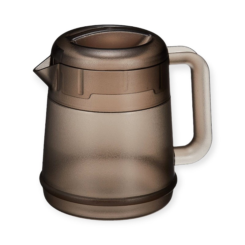 フロア用品 BK リトルピッチャー スモークブラウン 1.3L