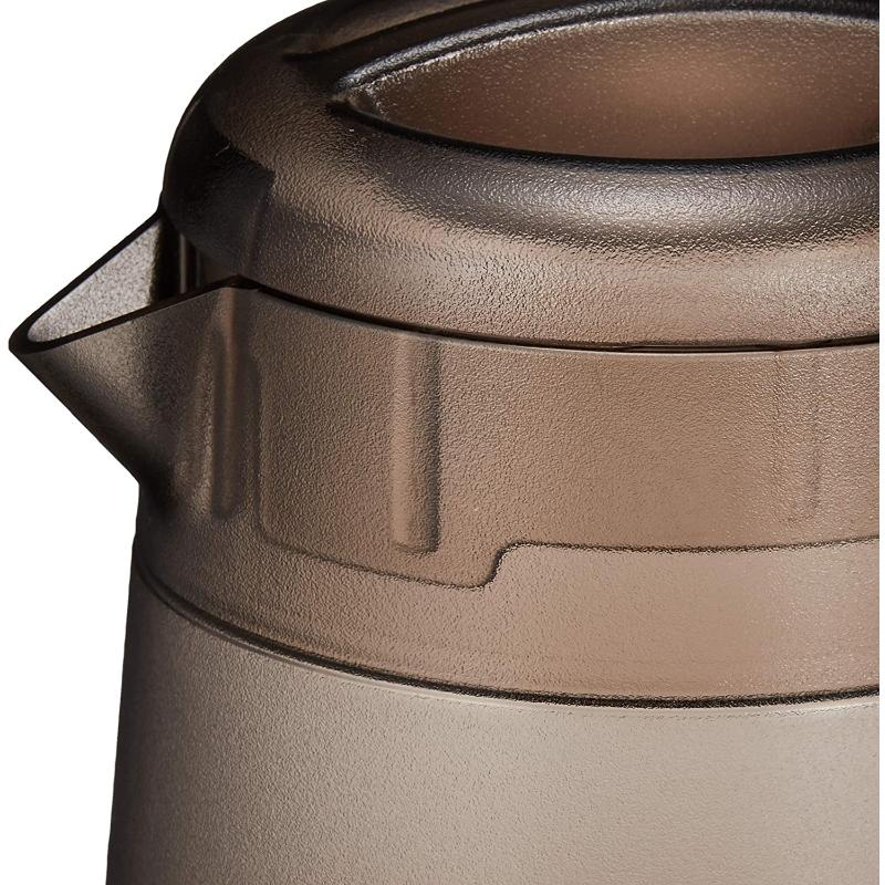 フロア用品 BK リトルピッチャー スモークブラウン 1.3L