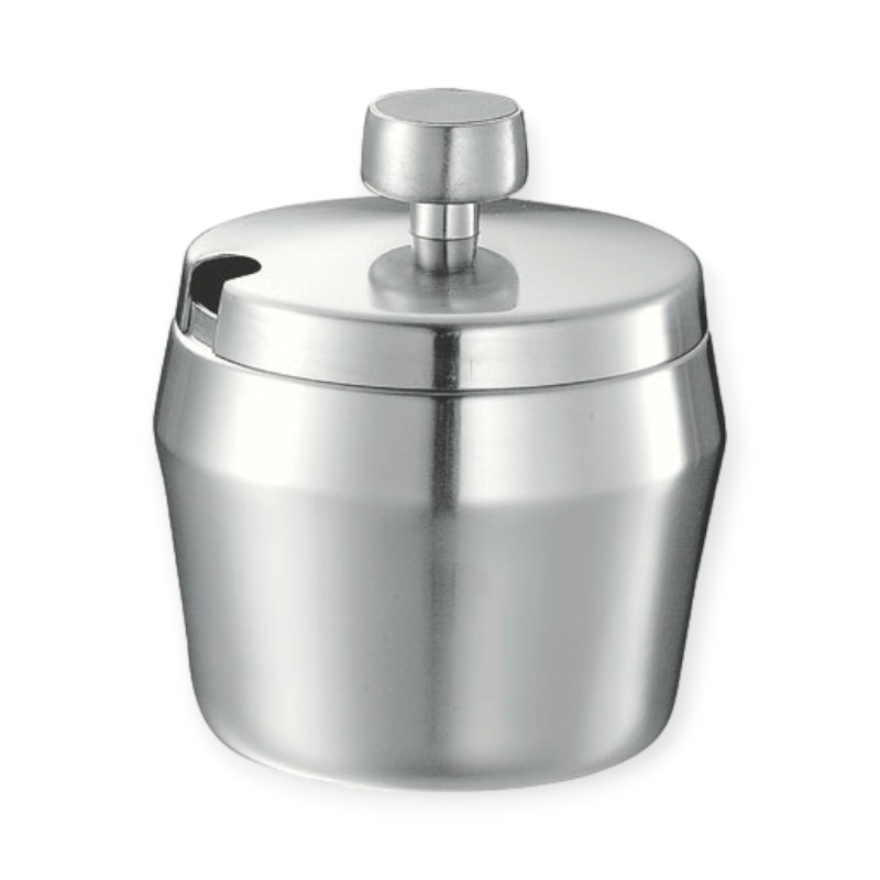 コーヒー・お茶用品 KO 18-8エルムシュガーポット(レジン) 5人用 280cc