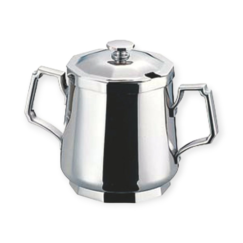 コーヒー・お茶用品 SW 18-8角型シュガーポット 7人用 400cc