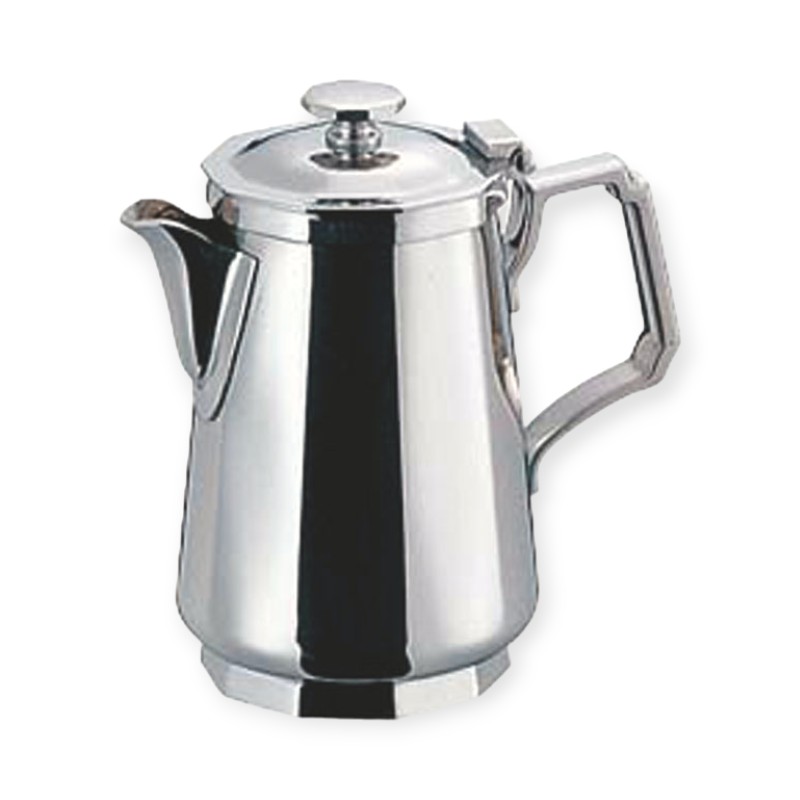 コーヒー・お茶用品 SW 18-8角型ミルクポット 5人用 170cc