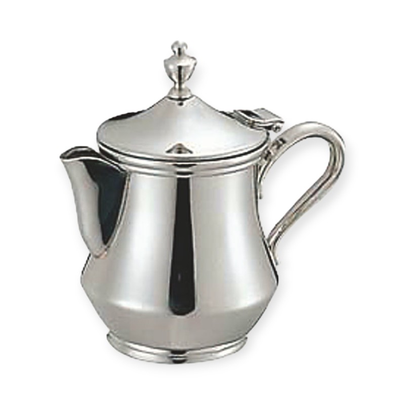 コーヒー・お茶用品 ES 18-8ダイヤ型ミルクポット 5人用 150cc
