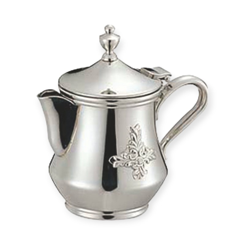 コーヒー・お茶用品 ES 18-8ダイヤローズミルクポット 7人用 200cc