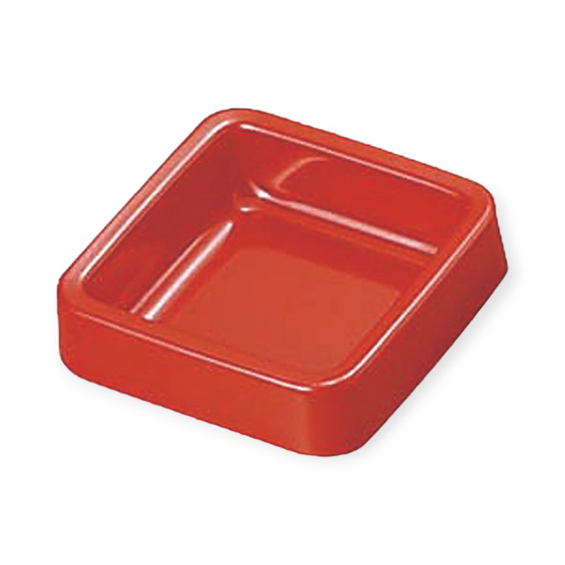 店舗用品 A-271R カラー灰皿 (正角) 茶