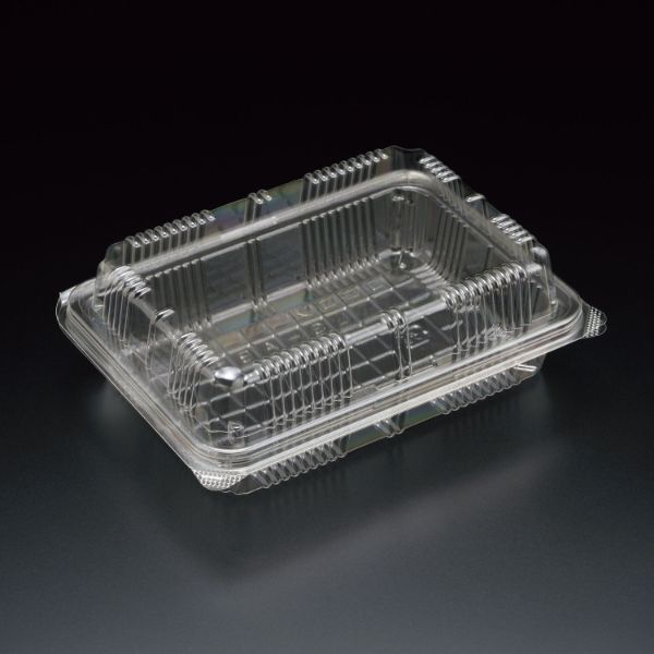 軽食容器 ユニコン LS-AB(大) 透明 スミ