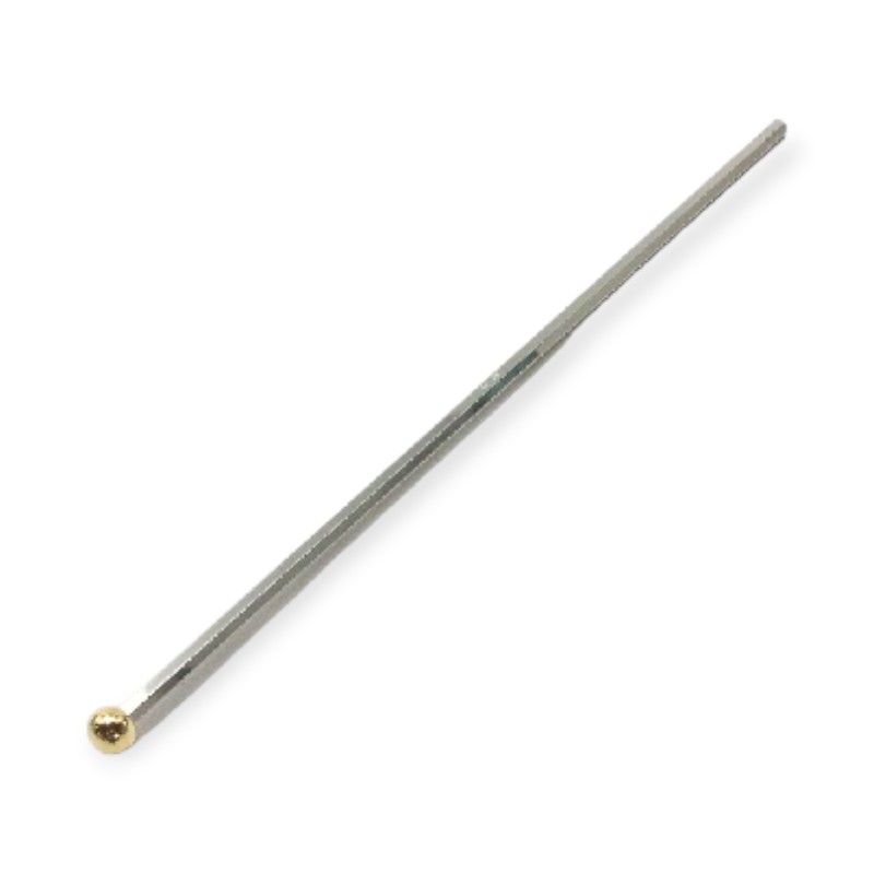 バー用品 18-10 ブロアムマドラー(玉=金メッキ)230mm