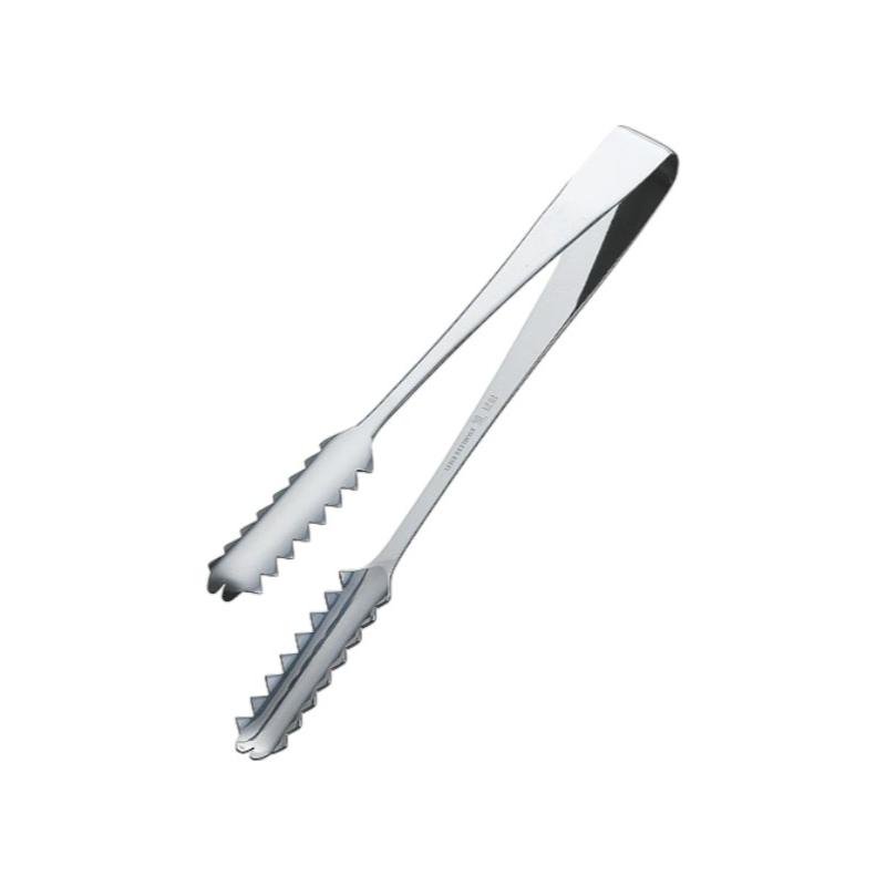 バー用品 TK 18-0厚手棒型アイストング 大