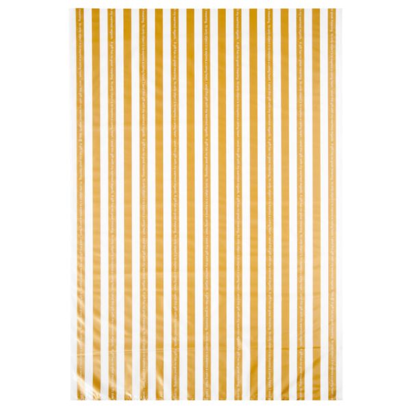 袋 ゴールドストライプギフトバッグ-LL(20枚) ヘッズ
