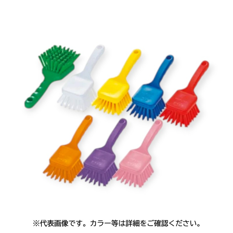清掃用具 HPショートハンドルブラシ 青 高砂
