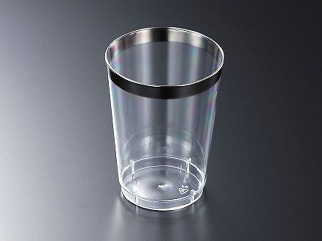 グラス プラシルバー カップ (袋包装) 中央化学