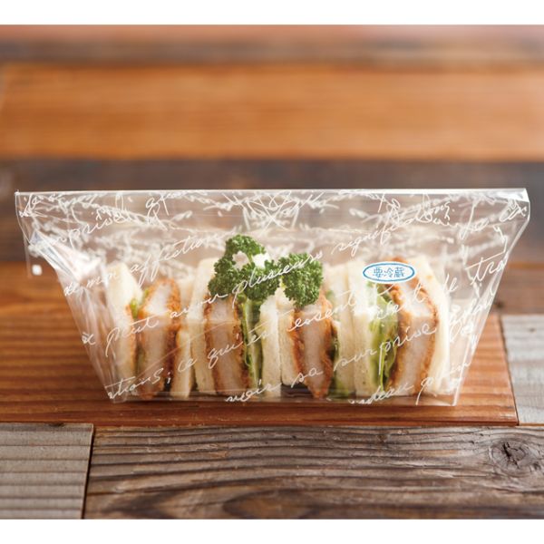 ポリ手提げ NEWフレンチ底マチバッグ-1(100枚) ヘッズ