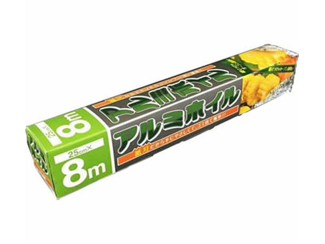 アルミホイル25cm×8m 10μ