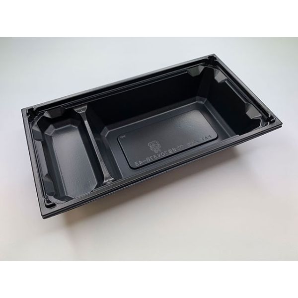 折箱 アクタ ワン折重 73×31A 黒 底 | テイクアウト容器の通販サイト