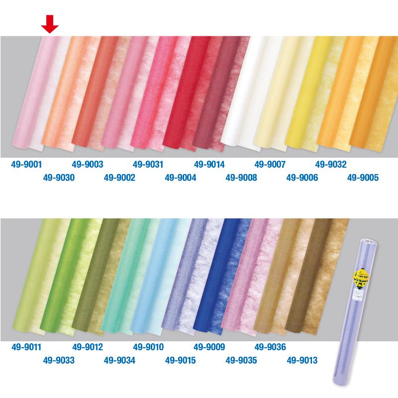 ラッピング用品 49-9001 不織布 Jロール 桜 ササガワ