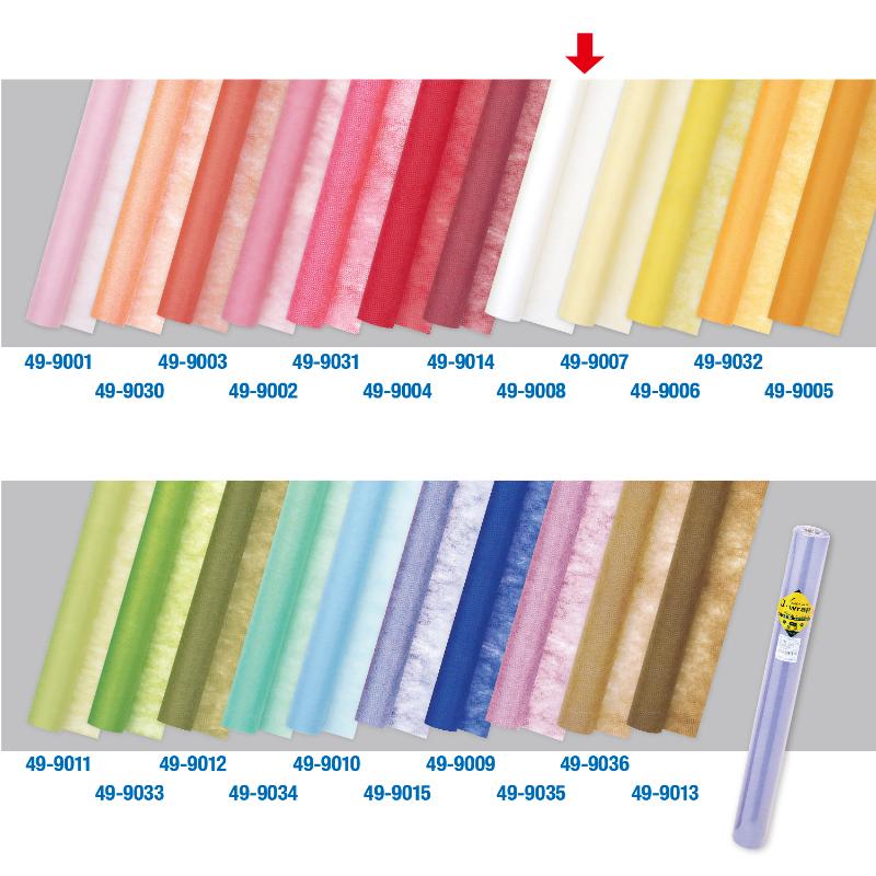 ラッピング用品 49-9008 不織布 Jロール 白 ササガワ
