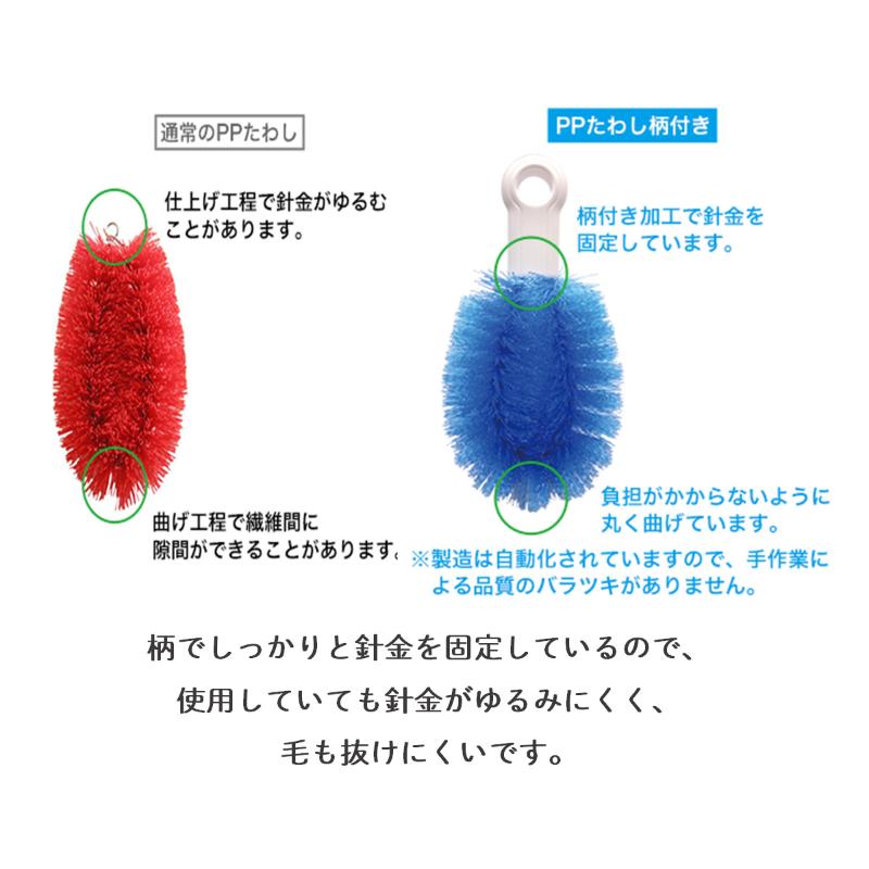 ブラシプロ PPたわし 柄付き キクロン