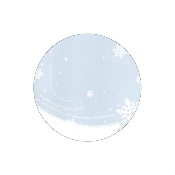 袋 4798 クリアバッグ トゥインクルスノー M ベルベ