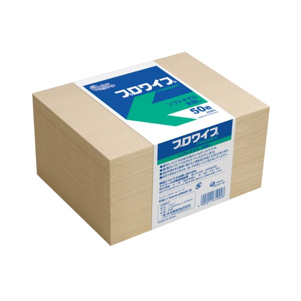 カウンタークロス プロワイプ ソフトタオル 未晒帯どめ 50 エリエール