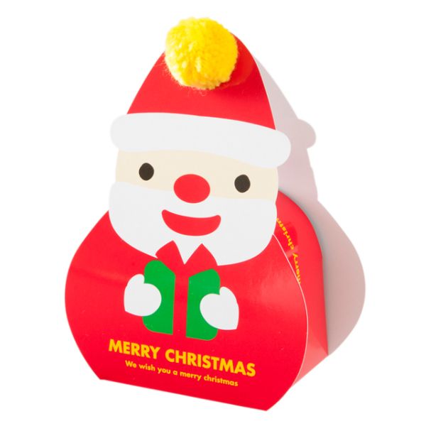 クリスマスダイカットボックス-ミニサンタ(20枚)