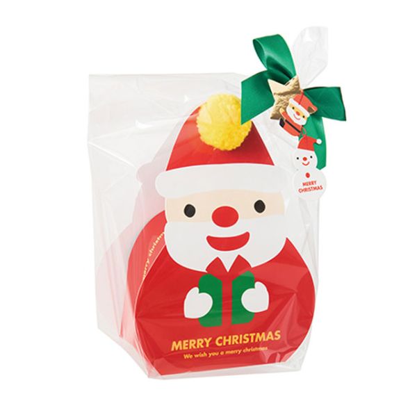 クリスマスダイカットボックス-ミニサンタ(20枚)