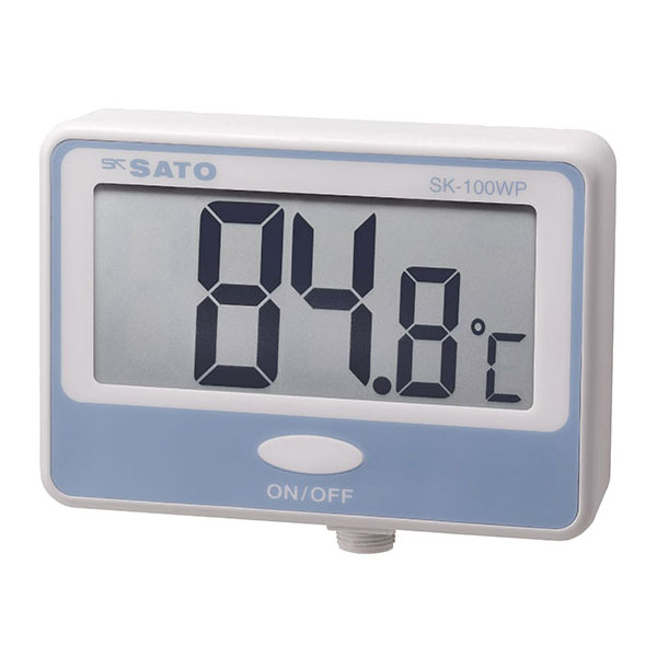 温度計・湿度計・濃度計 SK-270WP 防水型デジタル温度計 佐藤計量器