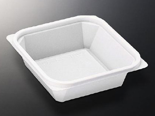 軽食容器 デリカエース 3-35 身 白 中央化学