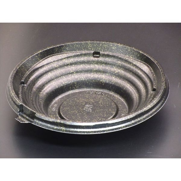 丼容器 リスパック ハイクッカー たかみ180B 小粋黒