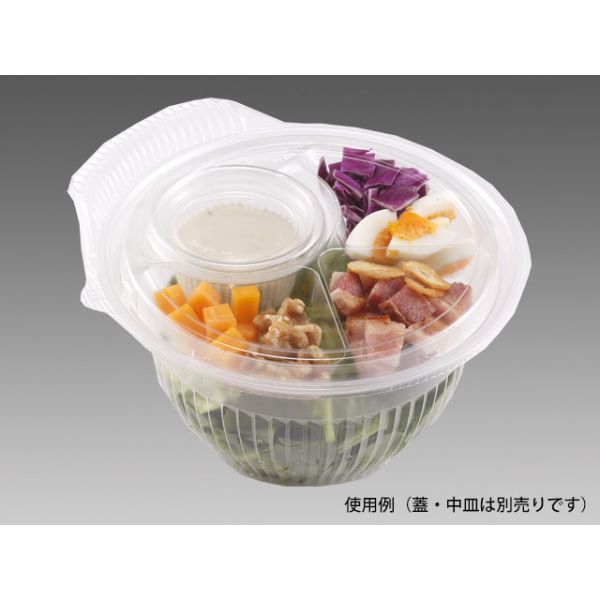 冷麺容器 クリーンフォーユー BOWL本体(M) ボードン リスパック