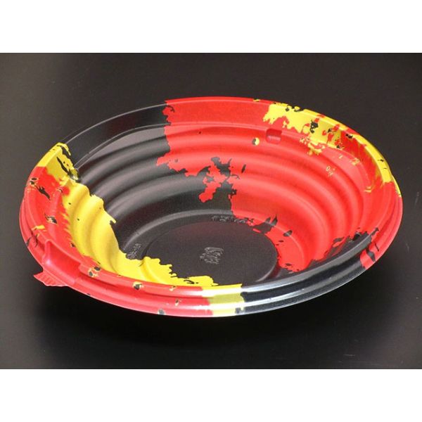 丼容器 リスパック ハイクッカー たかみ180B ほむら赤