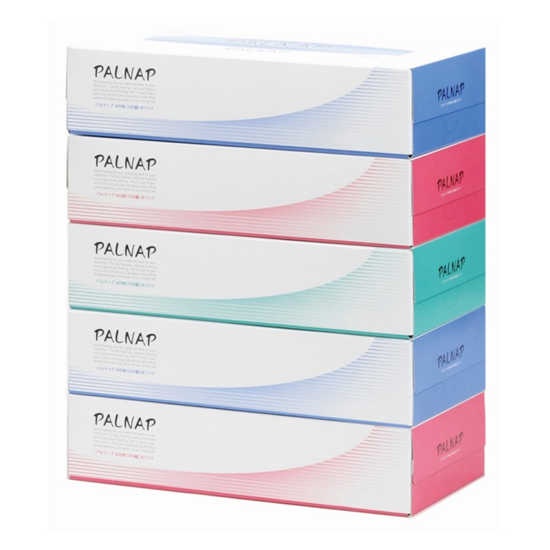 ティッシュペーパー スリムパルナップ 200W 5個入 イデシギョー