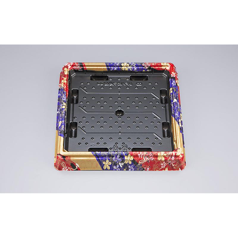寿司桶 UFハカマ角桶44 彩華 本体(N) シーピー化成