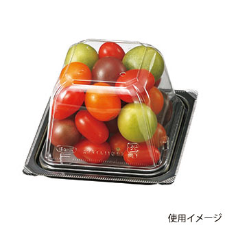 フルーツ容器 VF-APダイス 110角 本体.4H(R) エフピコチューパ