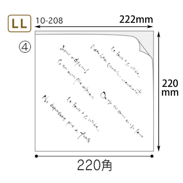 マルセイユバーガー紙袋 LL ヤマニパッケージ