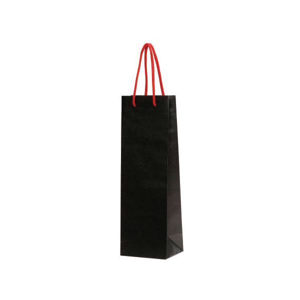 紙袋 HT ワインバッグ (ブラック) パックタケヤマ
