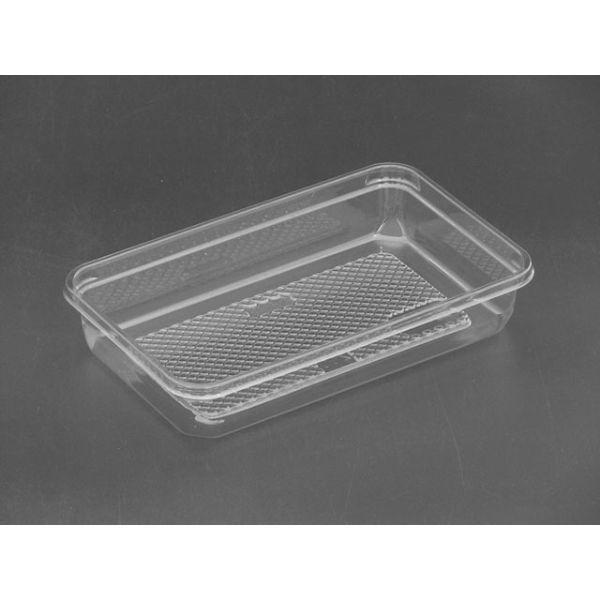 汎用透明カップ リスパック バイオカップ 角ケース200 B 耐熱