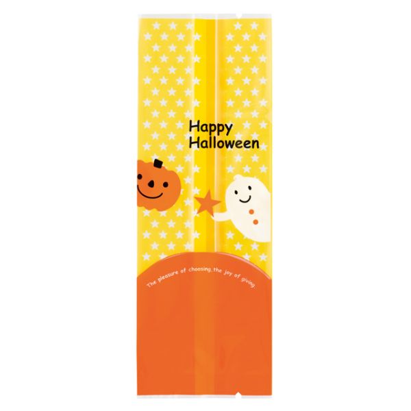 ヘッズ 脱酸素剤・乾燥剤対応(平袋) ハロウィンスイーツパック クリア-5(100枚)