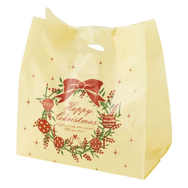 袋 ハッピークリスマス ガゼットバッグ-M(100枚) ヘッズ