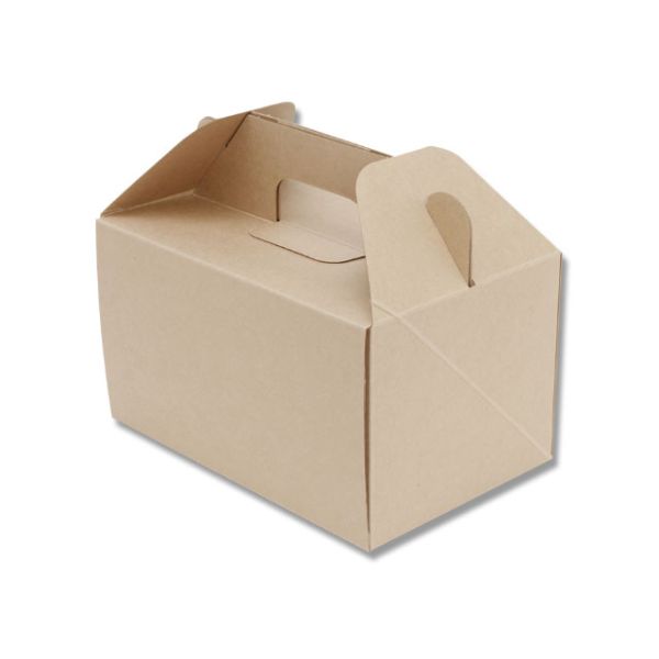 軽食用 ネオクラフト キャリーBOX M | テイクアウト容器の通販